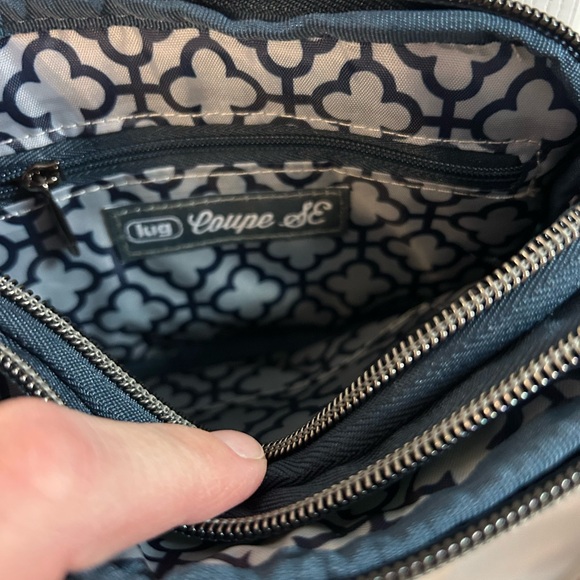 Lug Coupe SE Crossbody Bag in Love Stripe Multi - Picture 3 of 5